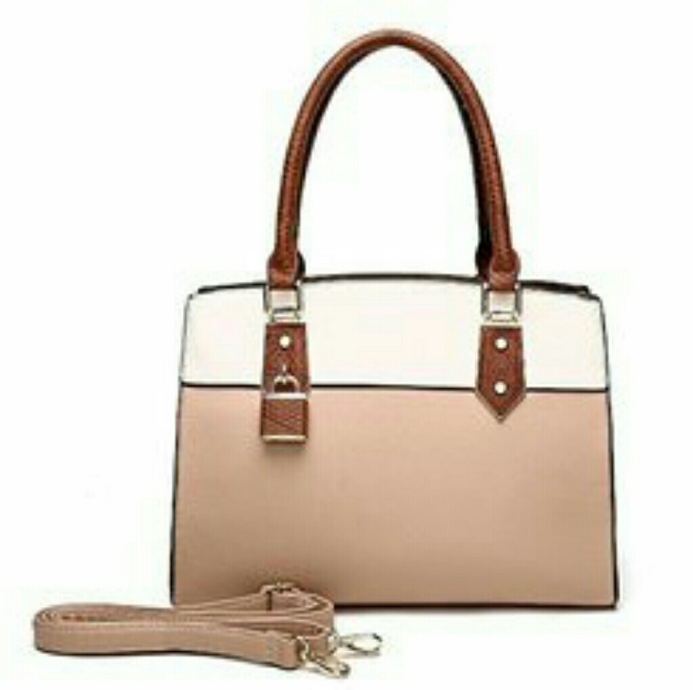 MKF Collection Women's Handbag: Alicia Satchel/Ap